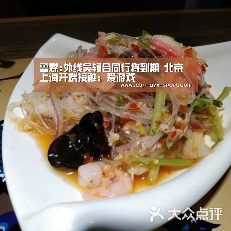 鲁媒:外线吴轲合同行将到期 北京上海开端接触:爱游戏(图3) 爱游戏首页