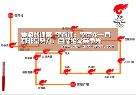 爱游戏体育_李春江:李京龙一直都非常努力,目标给父亲争光(图2) 爱游戏体育
